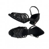 ANGIE BLACK -  BLOCK HEEL